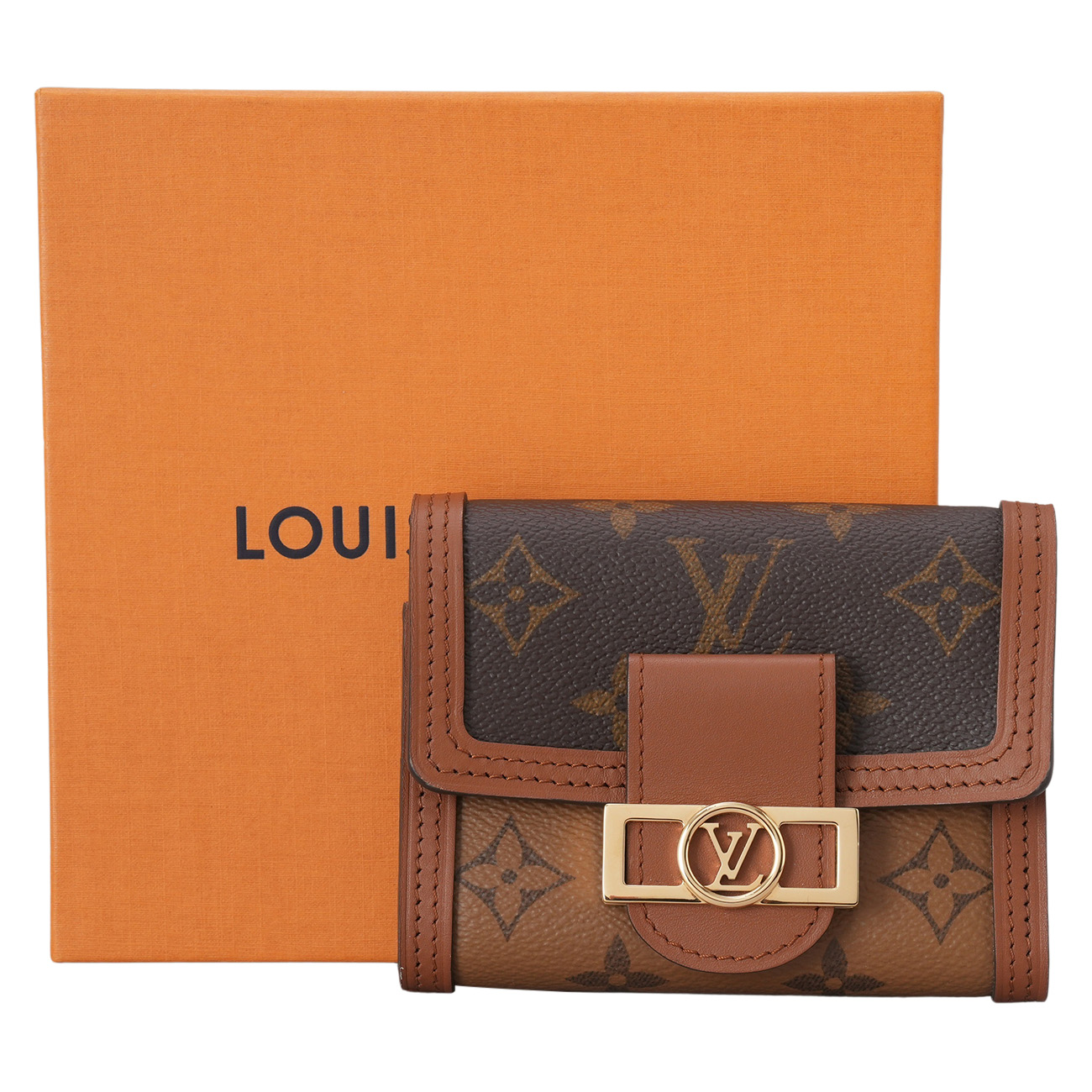 LOUIS VUITTON(USED)루이비통 M68725 모노그램 도핀 반지갑